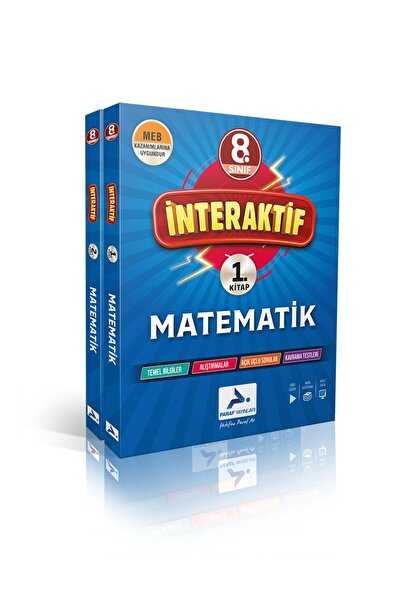 paraf yayınları PARAF YAYINLARI 8 SINIF LGS İNTERAKTİF 2 MODÜL MATEMATİK