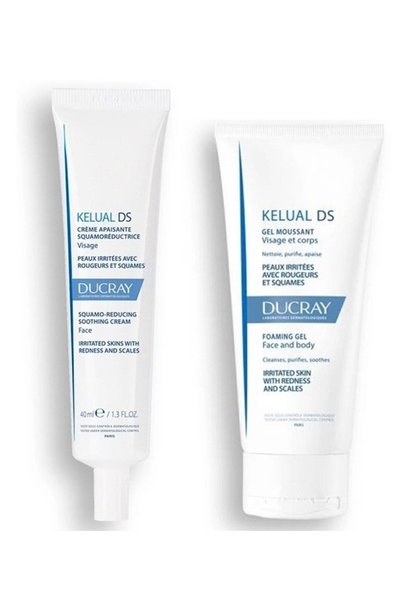 Ducray مجموعة العناية بالوجه والجسم