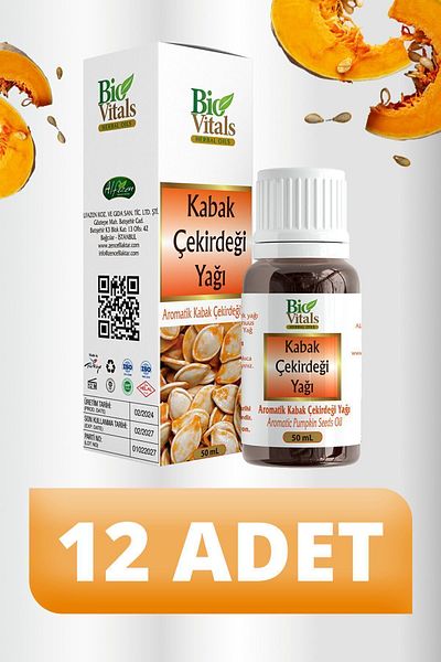 Bio Vitals 50 ml Pumpkin Seed Oil - 12 PCS-Box