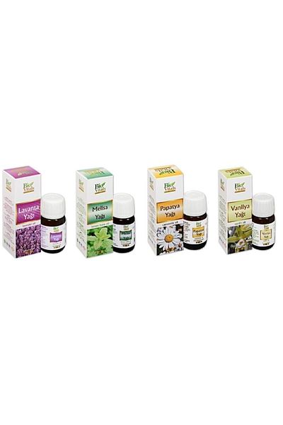 Bio Vitals Lavender Balm Chamomile Vanilla - Aromatic Massage and Skin Care Oil Set