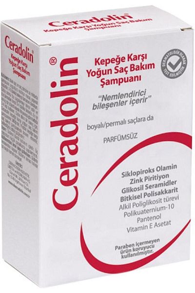 Ceradolin 150 Ml Intensive Hair Care Shampoo - Anti-Dandruff Approved Product