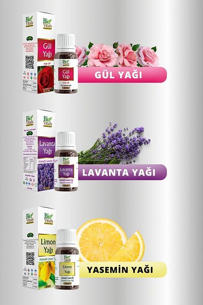 Bio Vitals Lavender Rose and Lemon Aromatherapy Oil