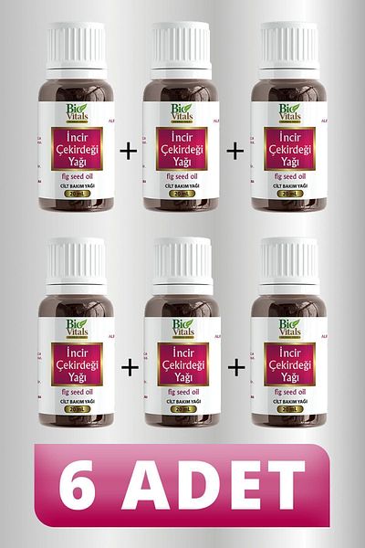 Bio Vitals 20 ml 6 PCS Fig Seed Oil