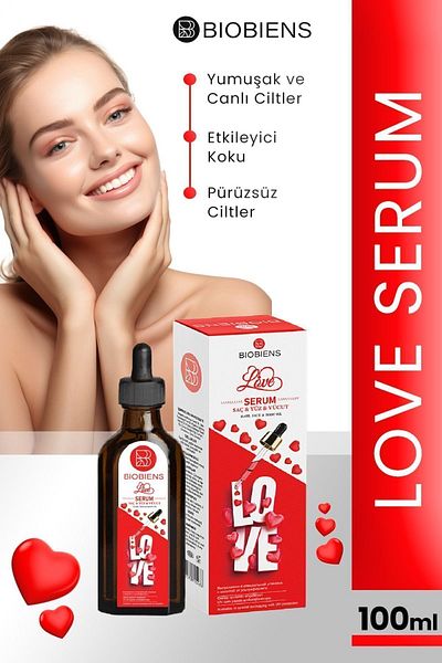 Biobiens Love Face and Body Serum - 100 ML