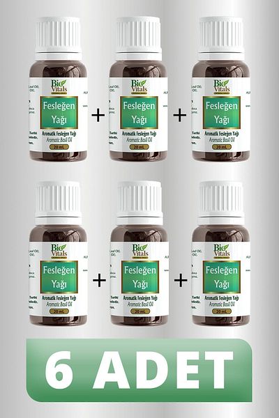 Bio Vitals 20 ml Basil Oil - 6 PCS