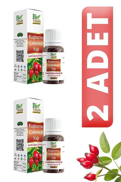 Bio Vitals 20 ml 2 Pieces Rosehip Oil