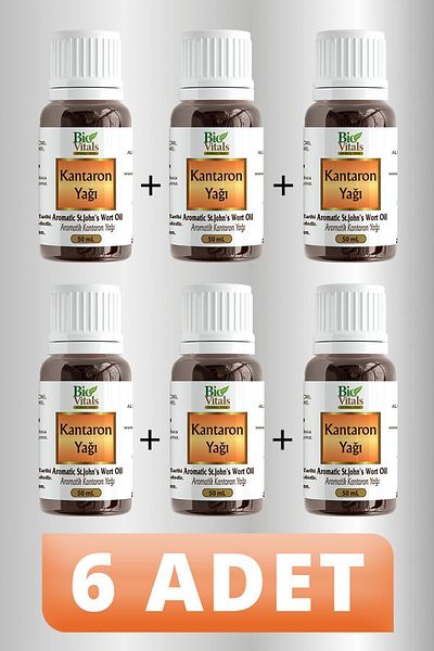 Bio Vitals 50 ml St. John's Wort Oil - 6 PIECES