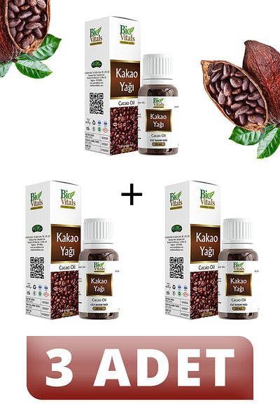Bio Vitals 20 ml Cocoa Butter - 3 PCS