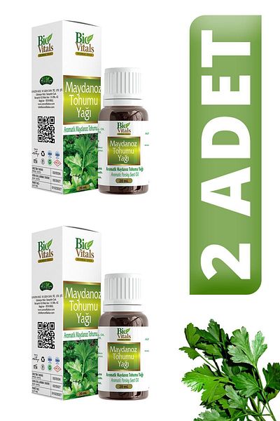 Bio Vitals Parsley Oil - 20 ml, 2 PCS