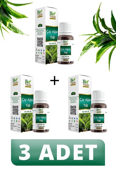 Bio Vitals 20 Ml 3 Pieces Tea Tree Oil