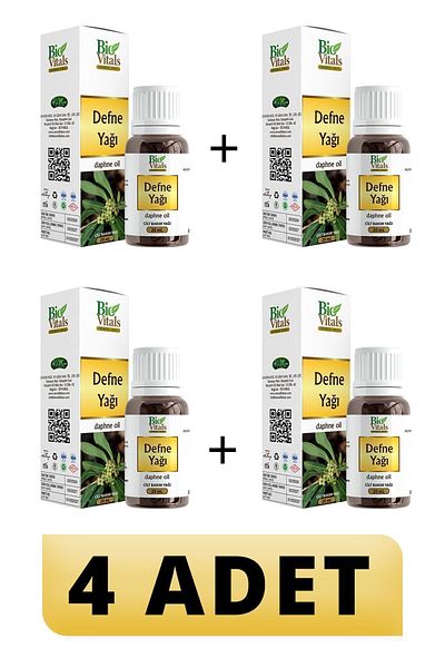 Bio Vitals 20 ml Laurel Oil - 4 PIECES