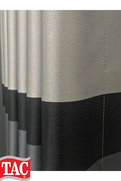 Taç Gray Anthracite Pleated Dreamer - Heavy Gramaged No Ironing Background Curtain