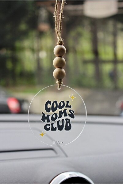 klovi Cool Moms Club Siyah Araba Süsü