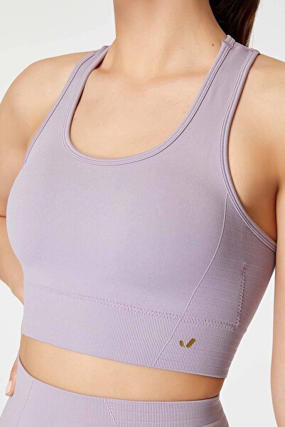Jerf Gela Double Deck Compress Sport Bra Pastel Purple