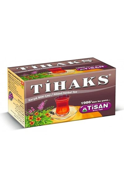 Tisan Tihaks Karışık Bitki Süzen Poşet Çay 2'li 20 X 2.5 G