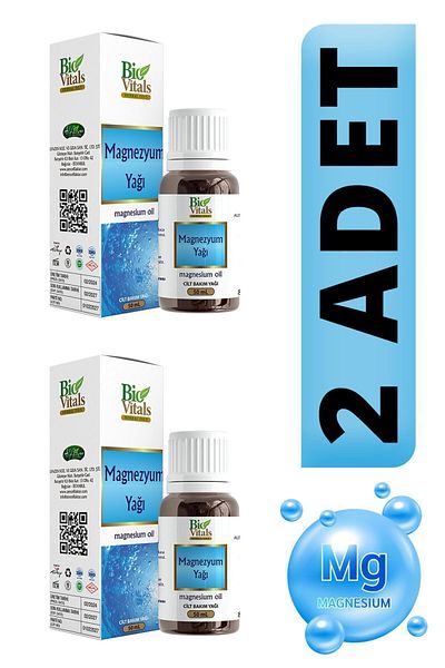Bio Vitals 50 ml Magnesium Oil - 2 Pieces