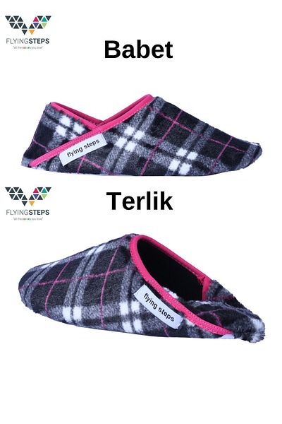 Flyingsteps Γυναικείες παντόφλες εσωτερικού χώρου Bab&ter Αντιολισθητική σόλα Παπούτσια για το σπίτι Παντόφλες 802001