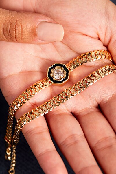 Elika Silver Kadın Serenay Model İkili Bileklik