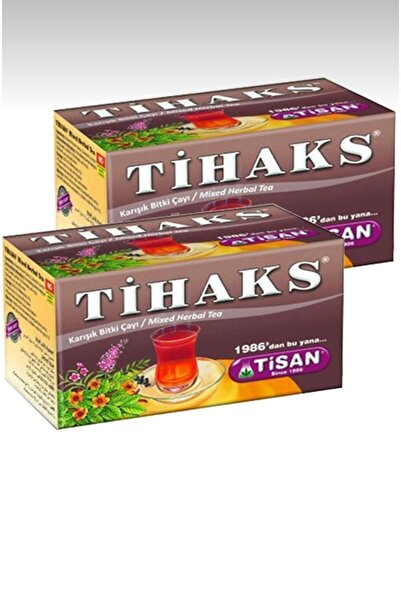 Tisan Tihaks çay 20li süzen poşet 2Adet.