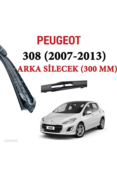 Sentinel Peugeot 308 Arka Silecek (2007-2013)