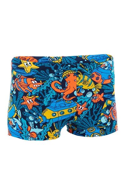 Decathlon Nabaiji Children's Boxer Swimsuit - Multicolor - Fitib