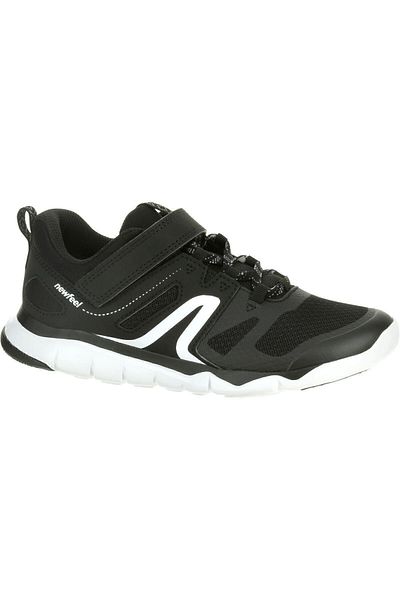 Decathlon حذاء رياضي بشريط فيلكرو أسود للأطفال من بروف 540 جونيور