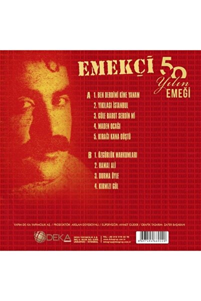 esenshop Emekçi - 50 Yılın Emeği (Plak)