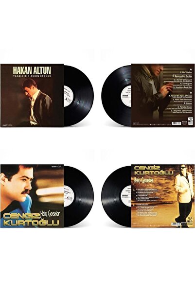 Esen Müzik Cengiz Kurtoğlu & Hakan Altun 2li Plak Set