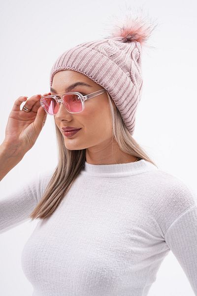 Ritagarcia Beanie Pompom Hair Braid