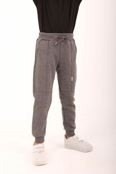 Perendi Anthracite Unisex Παιδική Φούτερ - Χοντρή τσέπη Jogger