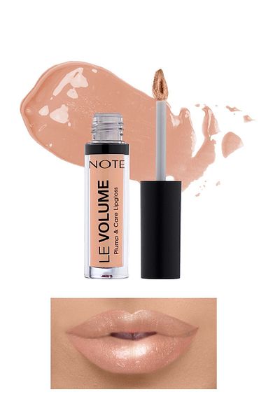NOTE Le Volume Plump & Care Lipgloss Moisturizing Lip Gloss - 16 Nude Style - Nude