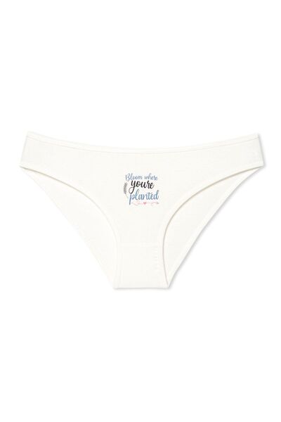 HNX Chiloți de bază din bumbac pentru femei, pachet de 3