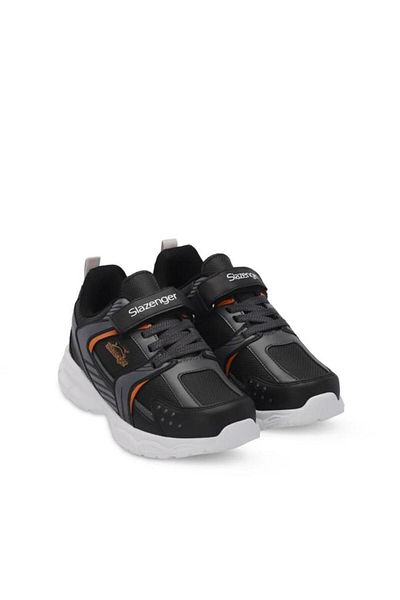 Slazenger Pantofi KENDALL unisex pentru copii - negru/gri închis SA24LF008-518