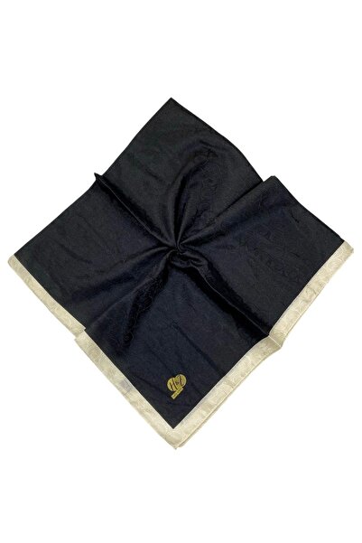 Orkide Monogram Desen Eşarp