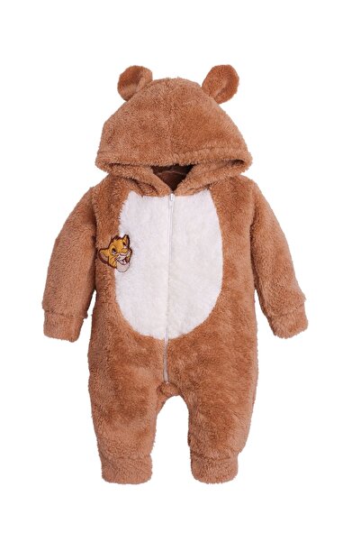 Bulut Baby sevimli kaplan Unisex Fermuarlı Kışlık Bebek Uyku Tulumu bebek Tul...
