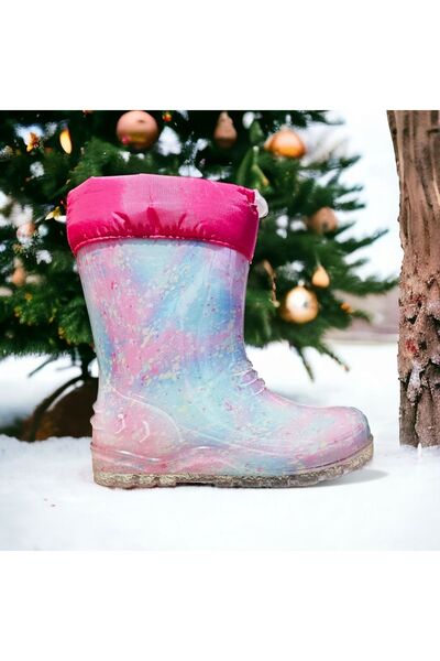 ZENEGE Cizme pentru copii Cizme de zapada Rece si impermeabile cu blana in in...