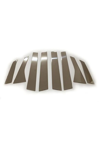 Kml34tuning55 Fiat Linea Krom Cam Direği (2007-2019) 8 Parça Paslanmaz Çelik ...