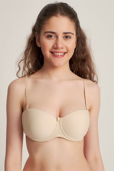 NBB 350620   Σουτιέν με στράπλες με επένδυση Skin New Season (1 Οικονομικό)