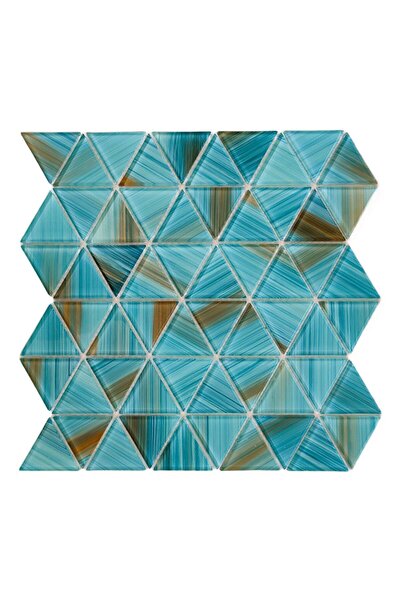 MozaiKristaL Mutfak tezgah arası ve tüm yüzeyler için A. Turkuaz Kristal Moza...