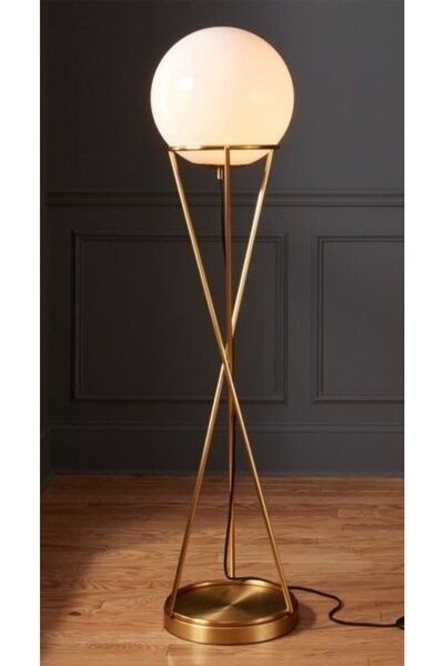 VİSENTE HOME Gold Rengi Kupa Lambader