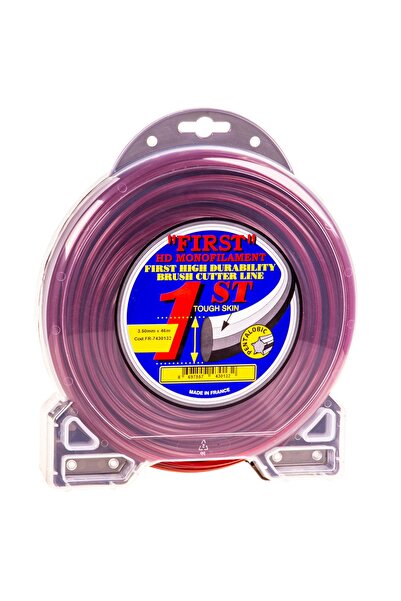 FIRSTT Fırst Misina 3.3mm 46m Kırmızı 5 Köşe