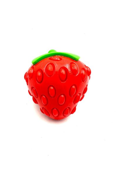Tasma Market Dog Toy - Strawberry Flavored and Sound Teeth Scratching, Tartar Prevention