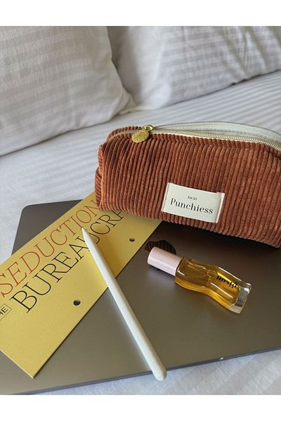 Punchiess Tile Velvet Pencil Case