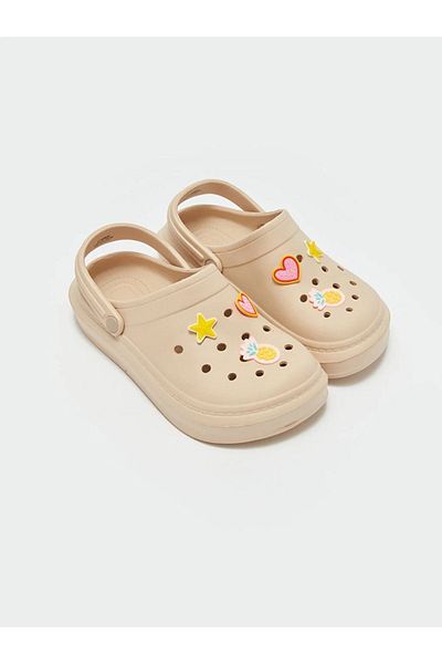 LC Waikiki صندل شاطئ نسائي مطبوع من LCW STEPS