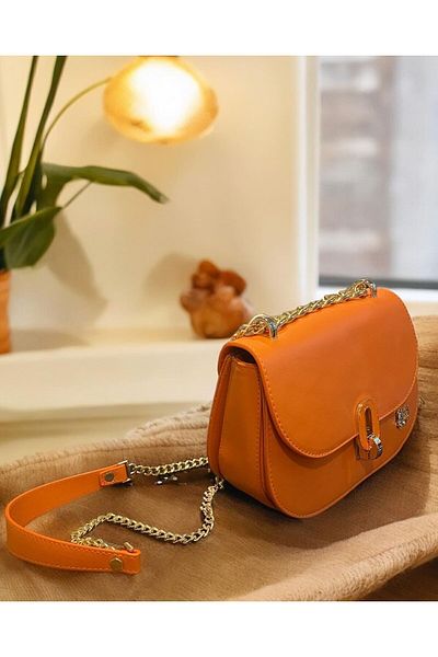 Levidor Orange Women's Shoulder Bag