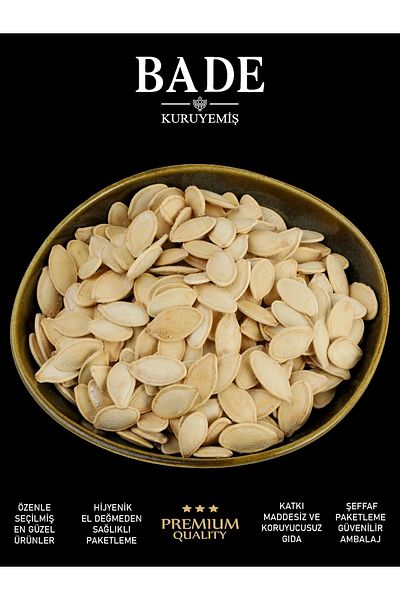 bade kuruyemiş 200 Gr Nevşehir - Roasted Salted Pumpkin Seeds