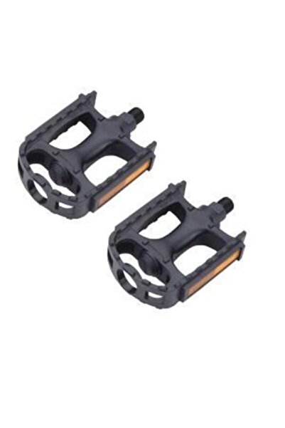 motobisikletim Çocuk Bisiklet Pedalı Bilyasız Siyah Reflektörlü [takım]