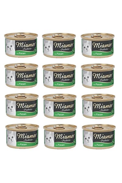 Miamor Kedi Konserve Sülün Etli 85 Gr. X 12 Adet