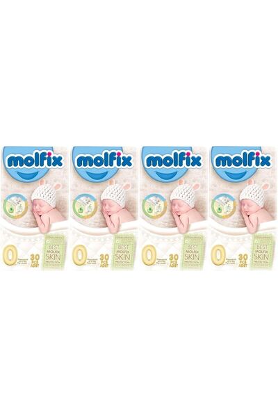 Molfix Bebek Bezi Ekonomik Beden:0 (0-3kg) Prematüre 120 Adet