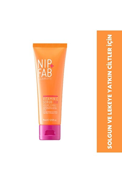 NIP+FAB Vitamin C Solgun Ciltler Için Yüz Scrubi 75 ml